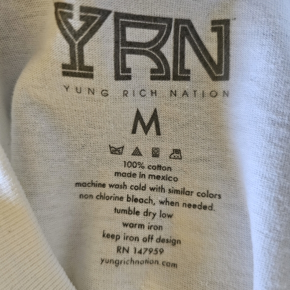 3/$25 🆕 YRN Yung Rich Nation Missile Target with Raised Logo size Medium - Picture 3 of 7